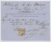 Receipt from Brice Whyte & Son, Coopers, to...