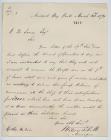 Letter from J. Wilson Bebell to the Rev. D....