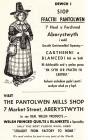 Pantolwen Mills advertisement