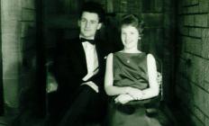 Couple in formal dress
