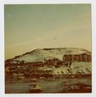 Snow at Aberystwyth Harbour 1982