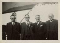 Wedding in Providence chapel, Cwmdu 1959