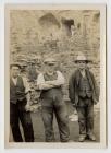 Men working on Kidwelly Castle c.1920