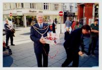 Ceredigion County Council Chairman launching...