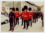 Welsh Guards at Aberystwyth's Mayor's...