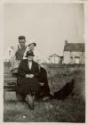 Family photograph on farm