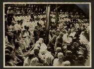 David Lloyd George at the Bangor Eisteddfod, 1915