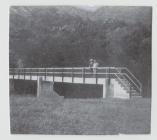 Rhydygwial's second foot bridge over the...