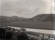 Trains on the railway line from Carmarthen to...