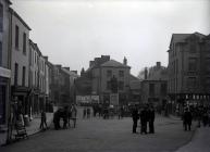 A view of Nott's Square Carmarthen   c.1905