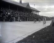 A cycle race taking place in Carmarthen Park&...