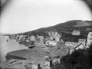 view of Aberdyfi from Penhelyg Rock