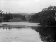 lake and Plas Coed-coch, Betws-yn-Rhos