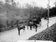 Royal Mail coach, Newcastle Emlyn