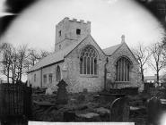 restored church, Caerwys (1896)