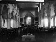 Interior of the church, Pontesbury (Salop)