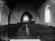 Interior of the church, Llanboidy