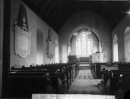 Interior of the church, Llanddowror
