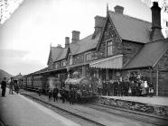 railway station, Machynlleth