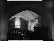 Interior of the church, Crinow