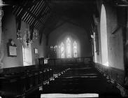 Interior of the church, Llannor