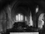 interior of the church, Tywyn