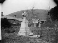 Grave of John Ceiriog Hughes, Llanwnnog