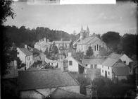 view of Betws-yn-Rhos from Cae'r Person