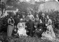 Revd John Owen Williams (Pedrog, 1853-1932) and...