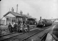 railway station, Trawsfynydd