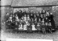 Pupils, Llanybydder school