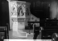 Puplit in the William Williams memorial chapel,...