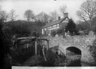 old factory, Trefeglwys