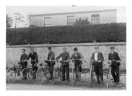 Cyclists, Narberth, c.1885