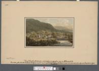 View of Aberylais mill & hamlet in Neath...