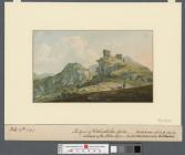 The ruins of Dolwyddelan Castle - the vale...