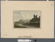 Ruins of Llandovery Castle from the oppposite...