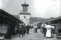 Carmarthen market, 1928