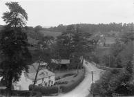 Cwmbach village, Builth Wells