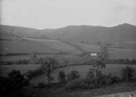 View of Rhiwolau, Llanafan Fawr near Builth Wells