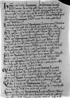 Page from the Domesday book manuscripts