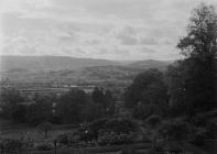 View of Builth Wells from Welfield