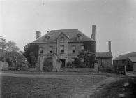 Unidentified country seat and farm buildings