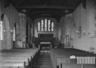 Interior of St. Cadmarch's church,...