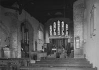 Interior of St. Cadmarch's church,...