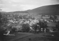 New Radnor from Castle Hill