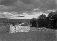 Boards surrounding a well, Radnorshire