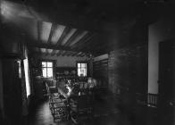 Dining room at the Dderw, Rhayader