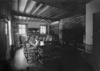 Dining room at the Dderw, Rhayader