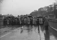 Opening of the Irfon bridge, near Builth Wells